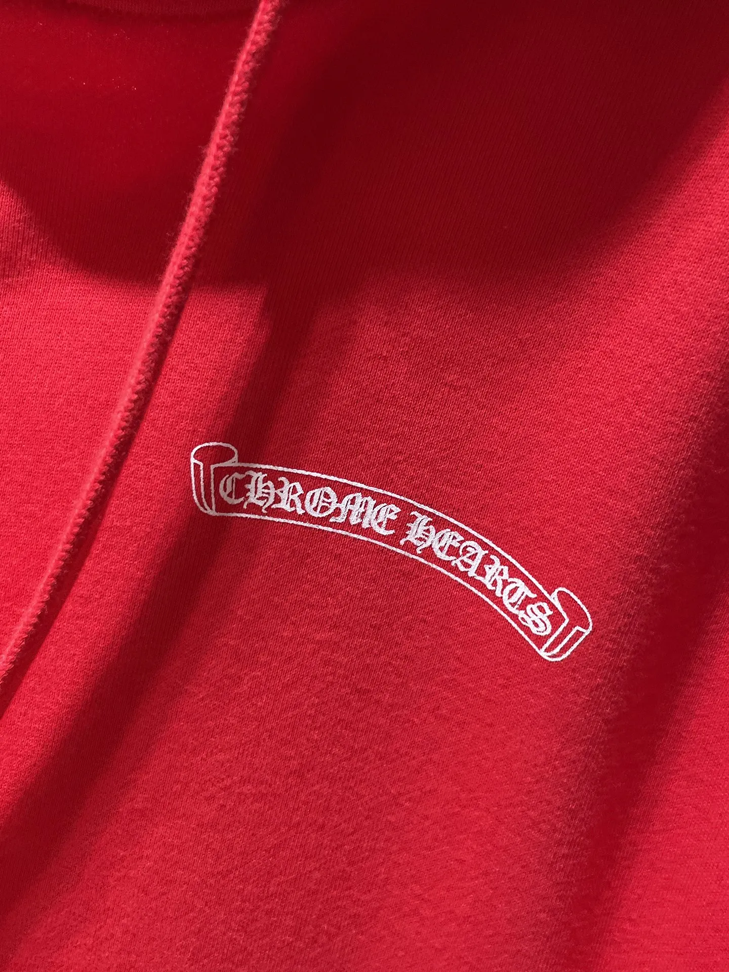 P250 Chrome Hearts Autumn and Winter 2025 Counter synchronization ❤️Details of the same style Chrome Hearts limited online hooded sweatshirt Improved customized version 1:1 high-gram weight high-quality fabric Recommended color: red Black Size: S, M, L, XL